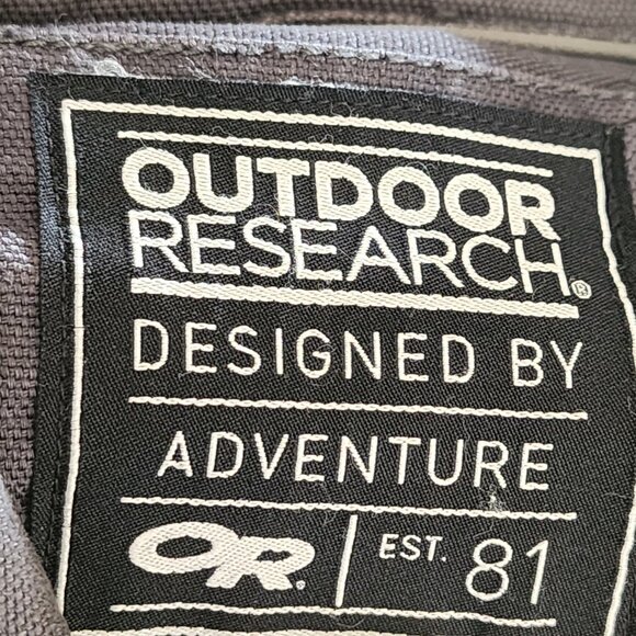 Outdoor Research Gray Canvas Button Up Deadpoint Shirt Jacket - Picture 5 of 7